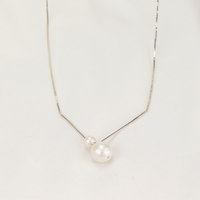 Abstract Pearl Necklace