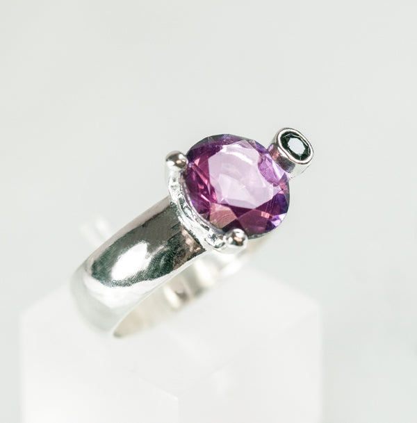 Amethyst Statement Ring