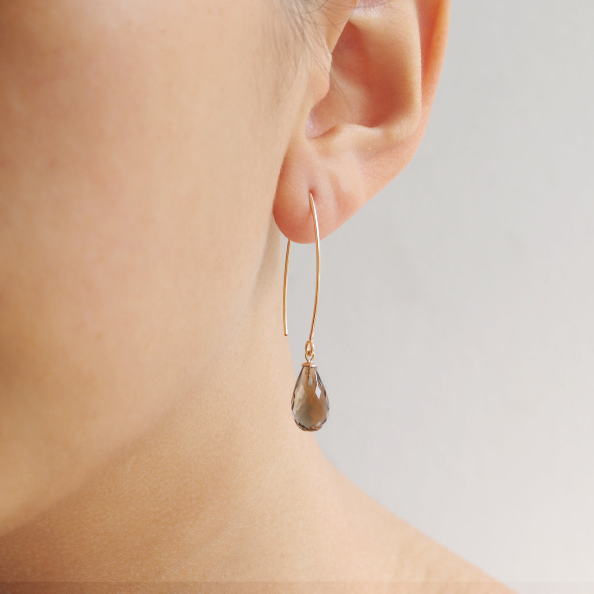 Rutilated Quartz Earrings