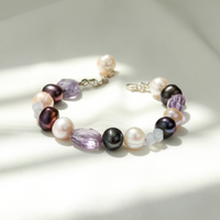 Mixed Pearl and Gemstone Bracelet