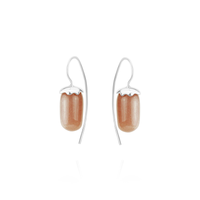 Smooth Capsule Earrings