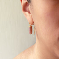 Smooth Capsule Earrings