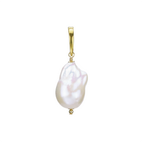 Baroque Pearl Pendant Charm