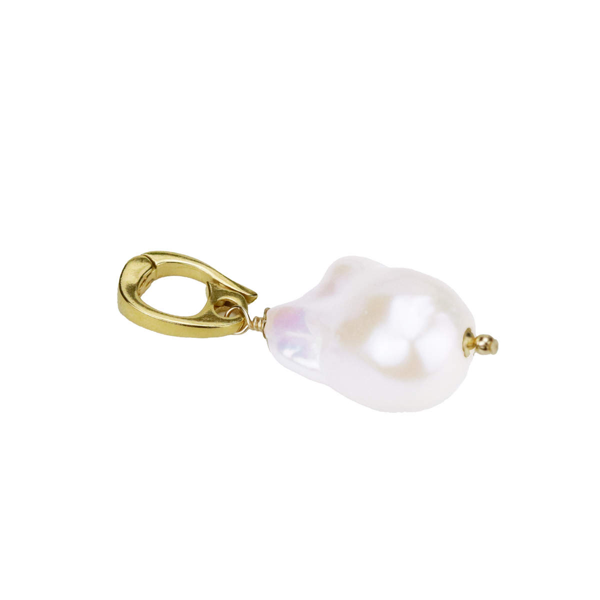 Baroque Pearl Pendant Charm