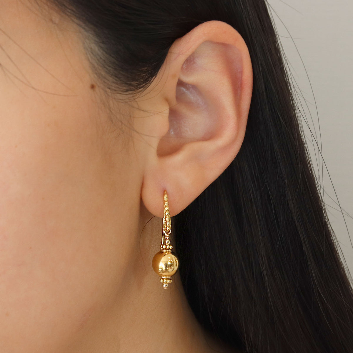 Ornate Fish Hook Earrings – Mounir Jewellery