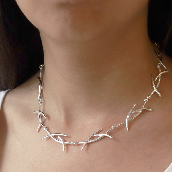 Cross Thorn Necklace