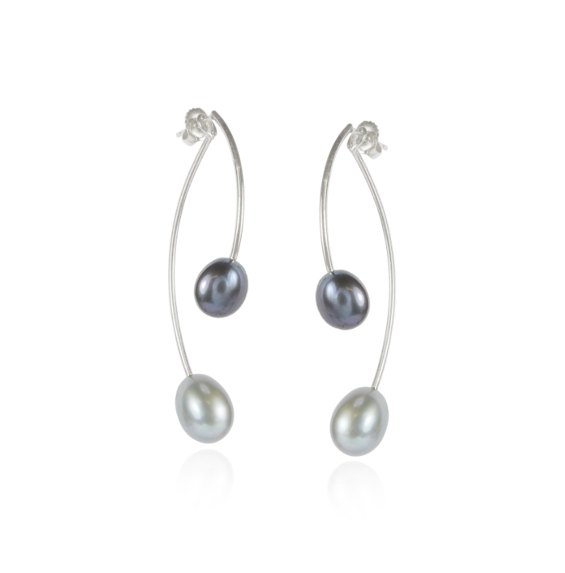 Pearl Jacket Earrings