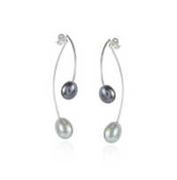 Pearl Jacket Earrings