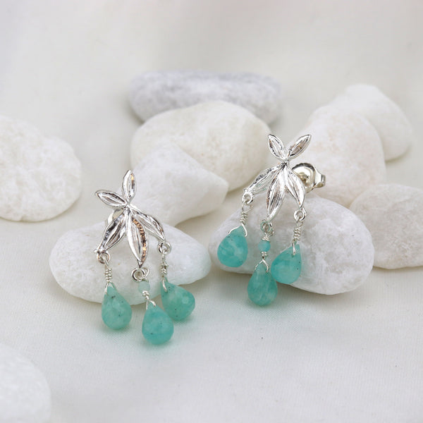 Amazonite Drop Earrings