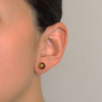 Faceted Stone Studs