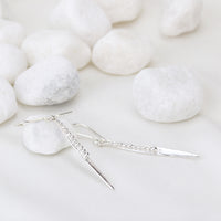 Silver Pod Earrings