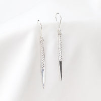 Silver Pod Earrings