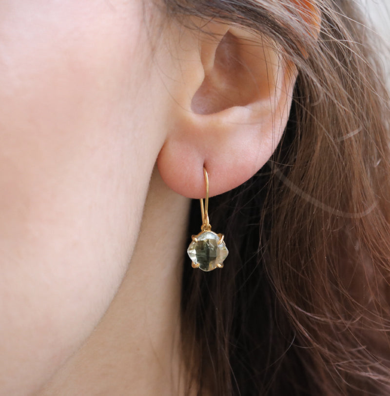 Amethyst Fish Hook Earrings – Mounir Jewellery