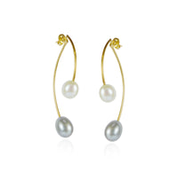 Pearl Jacket Earrings