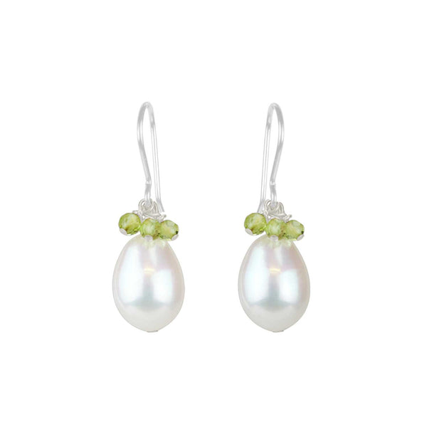 Pearl & Cluster Earrings