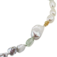 Multi Pearl & Gem Necklace