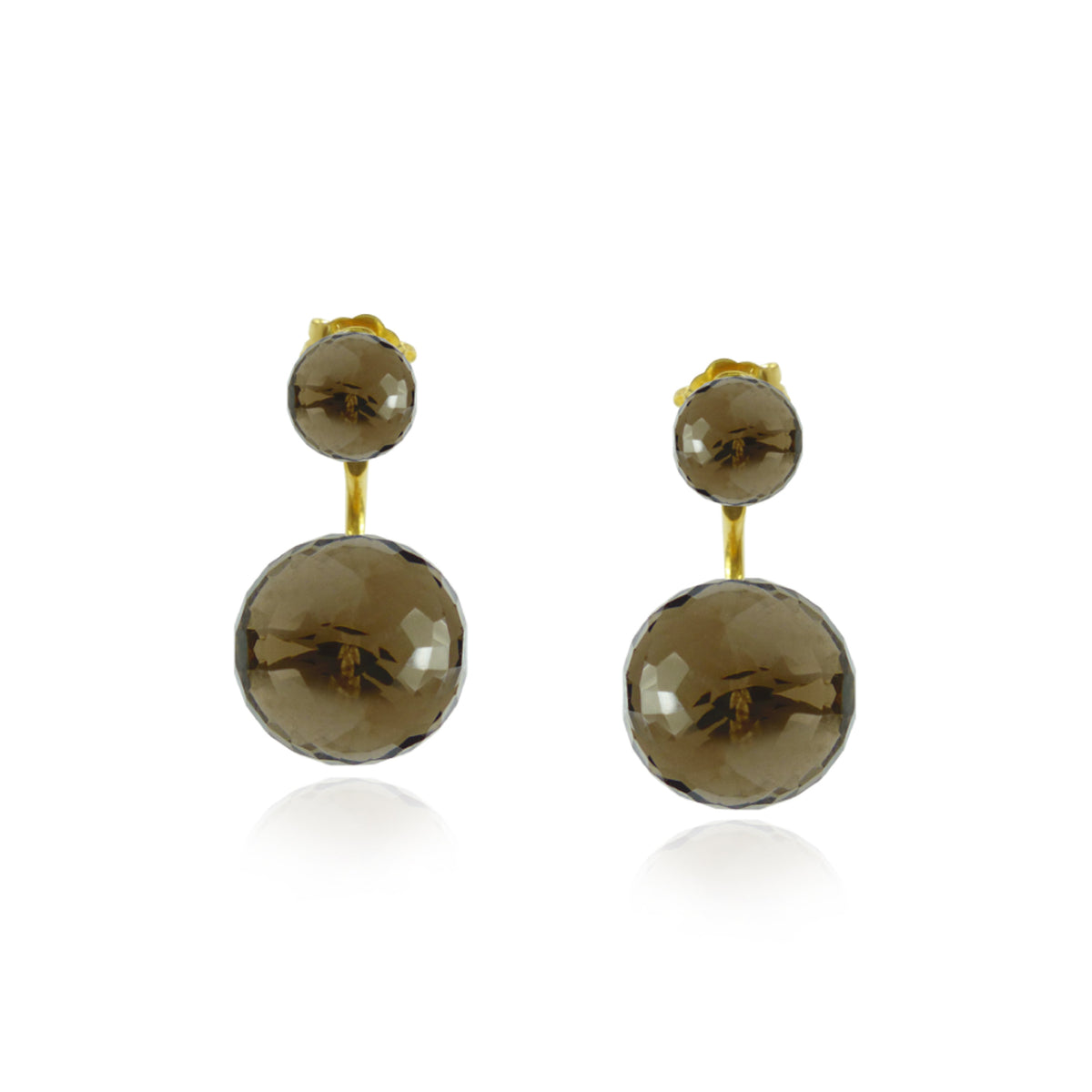 Smoky Jacket Earrings