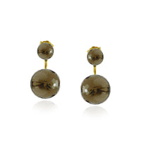 Smoky Jacket Earrings