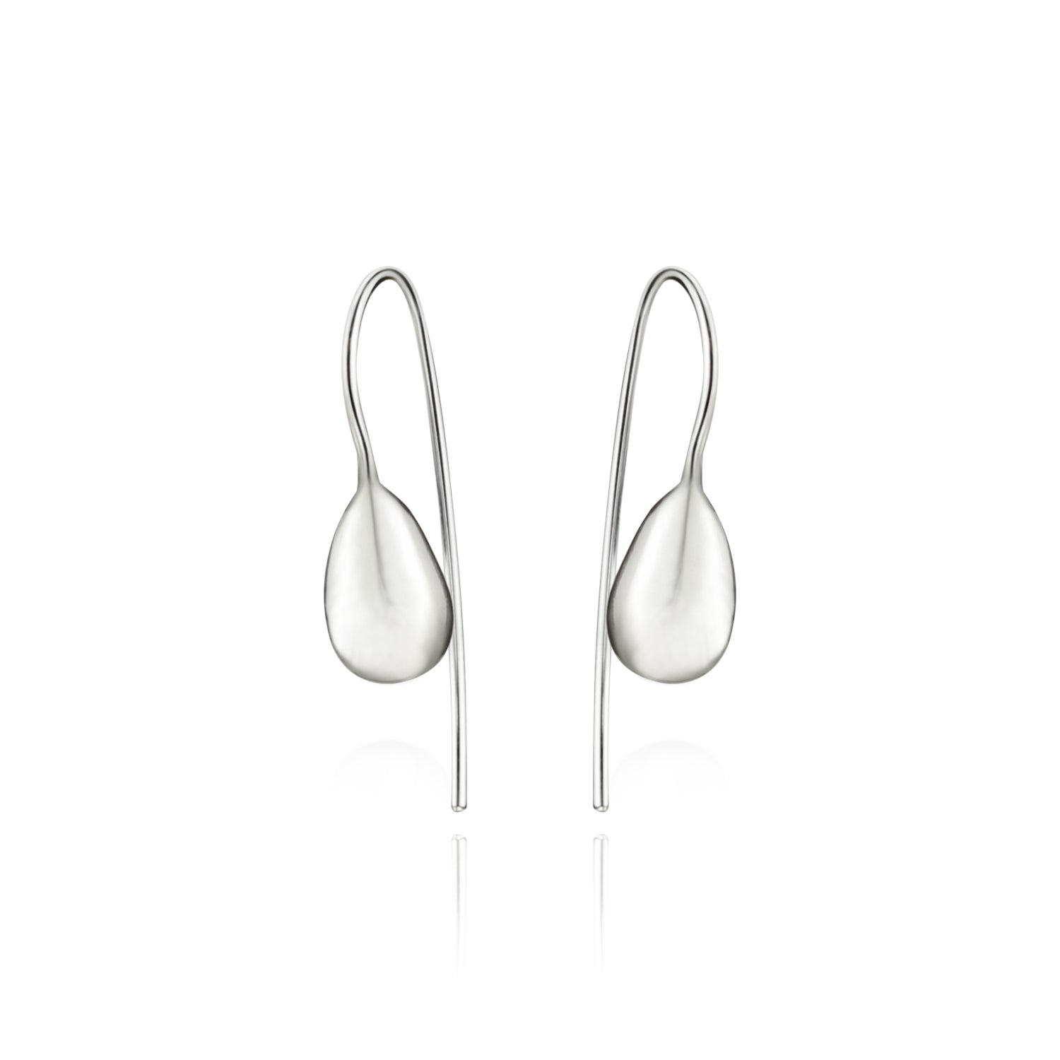 Small Nugget Fish Hook Earrings – Mounir Jewellery
