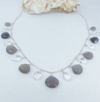 Mixed gem necklace